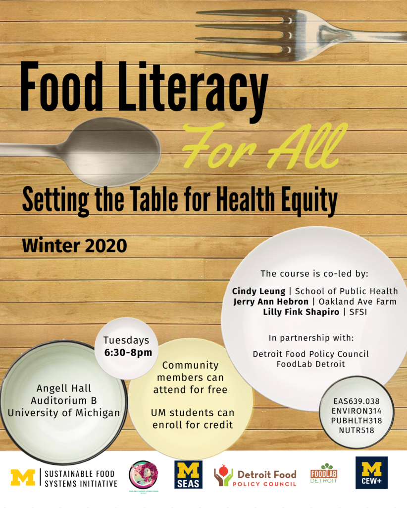 2020 Food Literacy Flyer