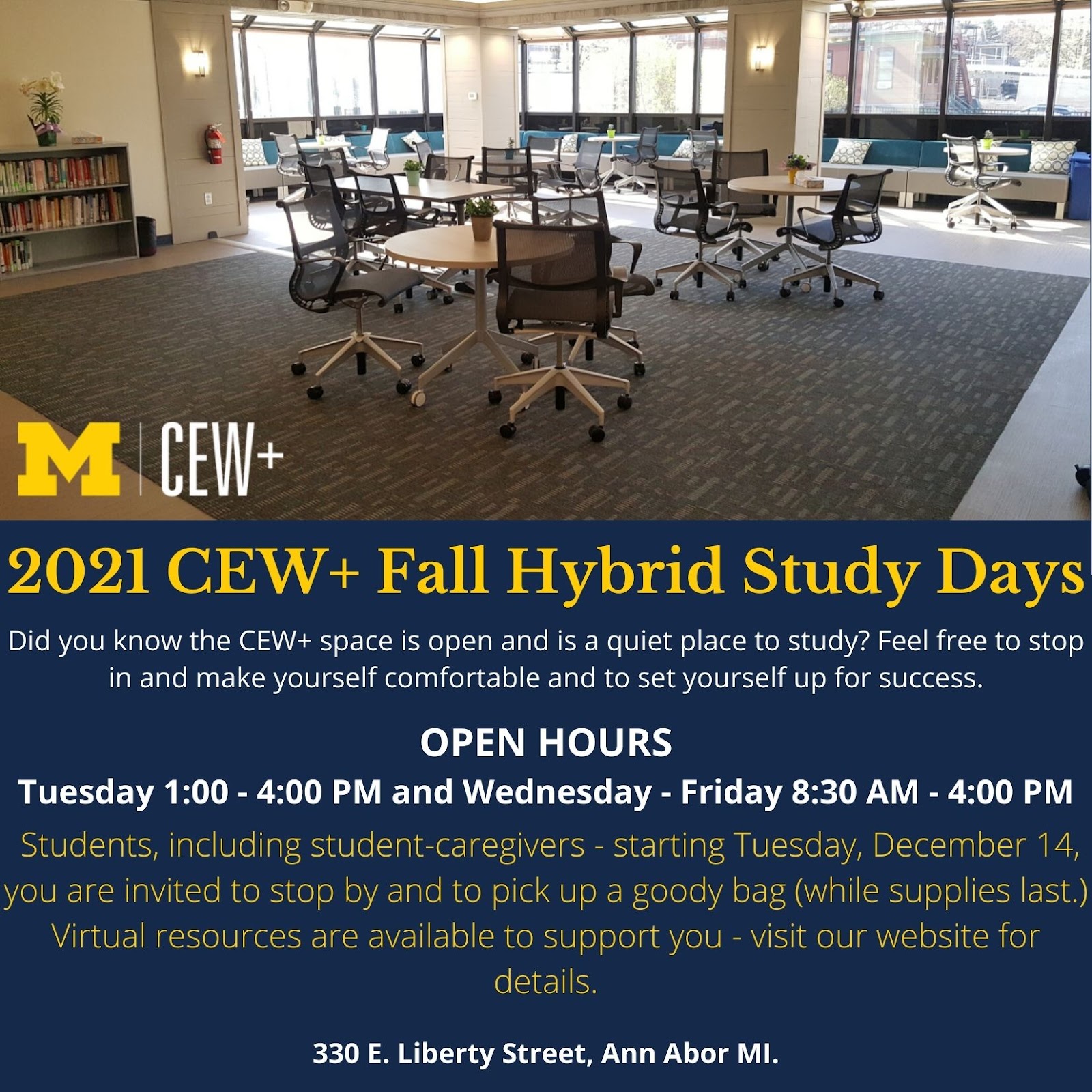 CEW+ Hybrid Study Days December 14th-17th - Center for the Education of ...