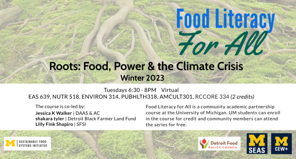 Food Literacy for All flyer